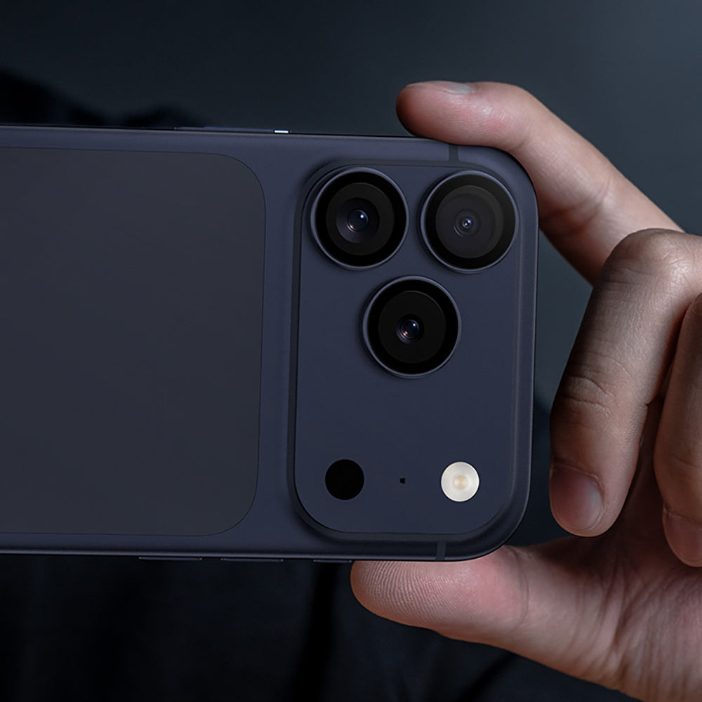 Apple iPhone 17 Pro Max Benks Glass Warrior Cam Kamera Lens Koruyucu Turuncu