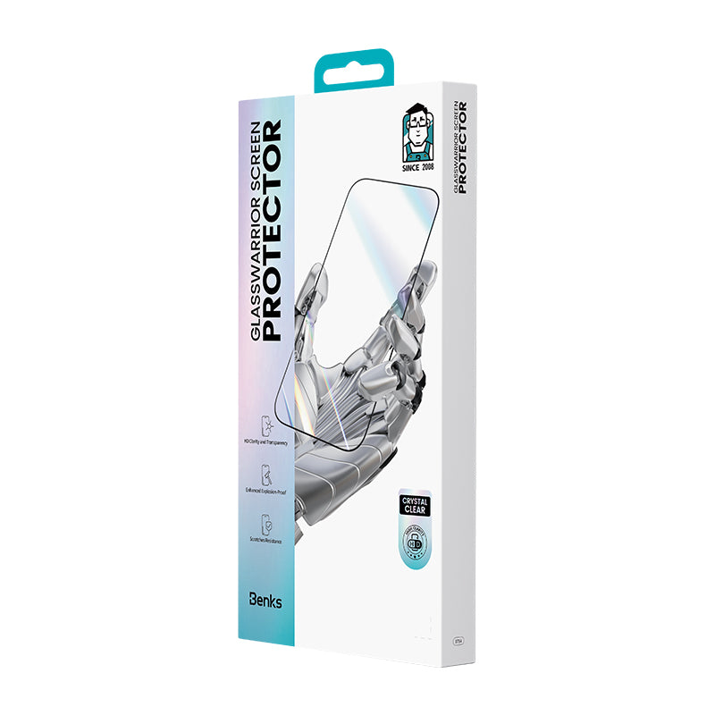 Apple iPhone 17 Pro Max Benks Glass Warrior HD 0.3mm Cam Ekran Koruyucu + Kolay Uygulama Aparatlı