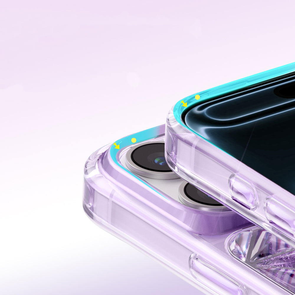 Apple iPhone 17 Pro Max Kılıf 3D Buz Blok Desenli Zore Paris Kairo TPU Kapak
