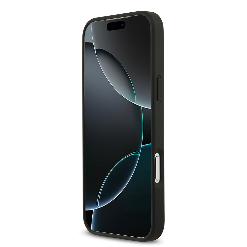 Apple iPhone 17 Pro Max Kılıf Lacoste Orjinal Lisanslı M-safe Şarj Özellikli PU Deri Tasarımlı Kartlıklı Karışık Monogram Desenli Kapak Yeşil