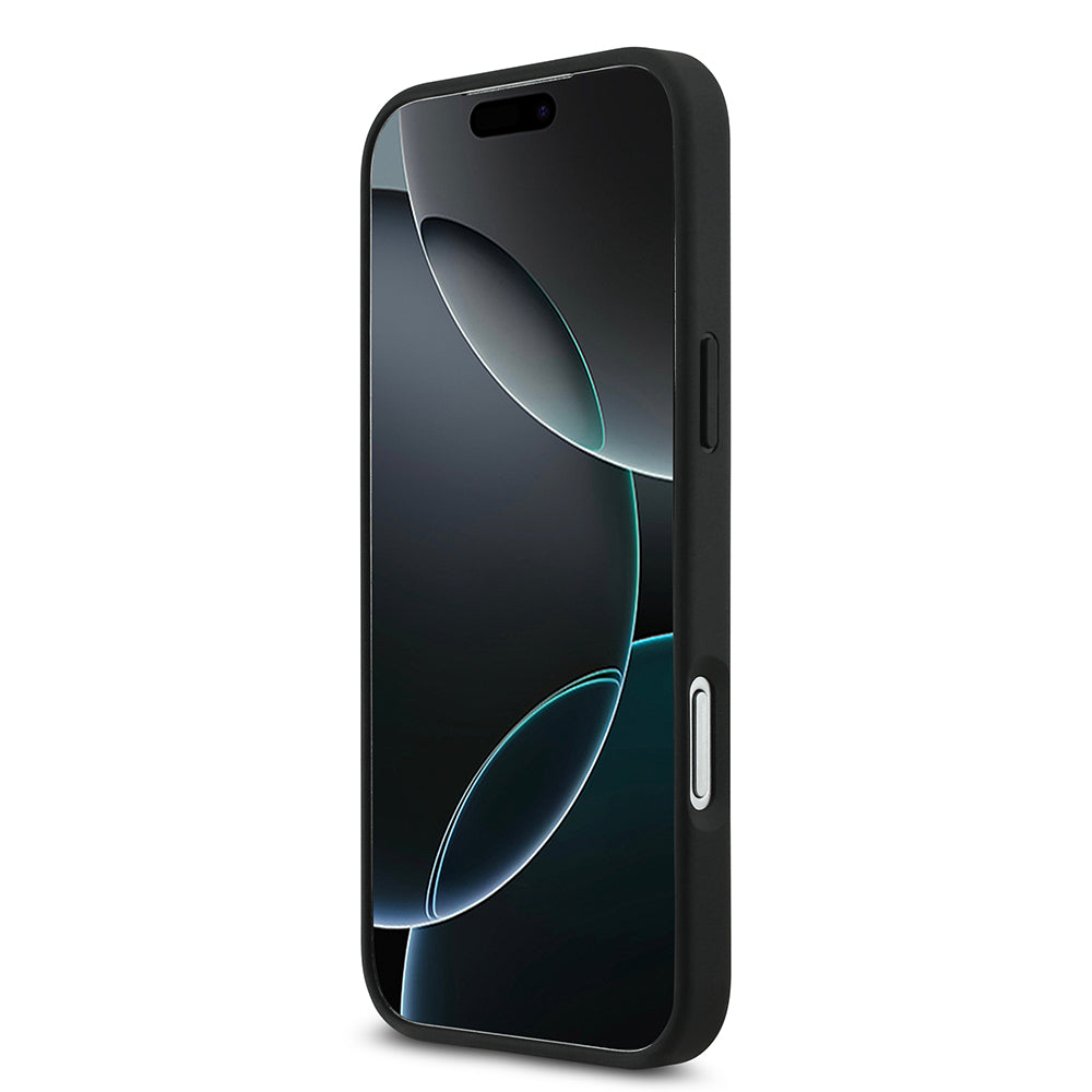 Apple iPhone 17 Pro Max Kılıf Lacoste Orjinal Lisanslı M-safe Şarj Özellikli PU Pike Desenli Metal Logolu Kartlıklı Kapak Yeşil