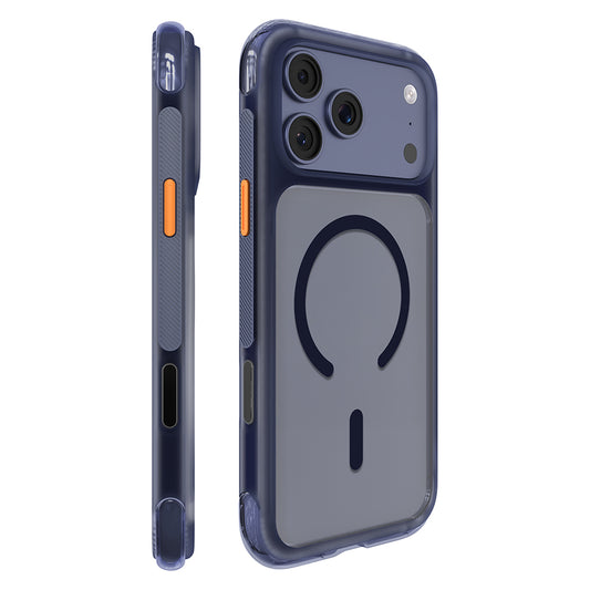 Apple iPhone 17 Pro Max Kılıf M-safe Şarj Özellikli Airbag Tasarımlı Mutural Air Shield Serisi Kapak
