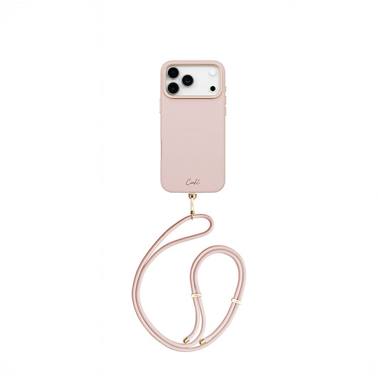 Apple iPhone 17 Pro Max Kılıf M-safe Şarj Özellikli Askı İpli Coehl Mirelle Kapak Yeşil