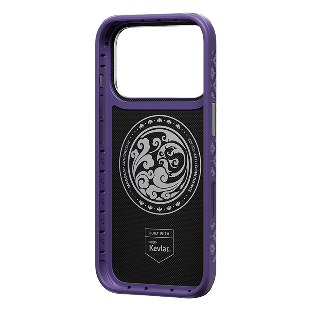 Apple iPhone 17 Pro Max Kılıf M-Safe Şarj Özellikli Benks ArmorPro ArmorEdge X9 Serisi Kevlar Karbon Kapak
