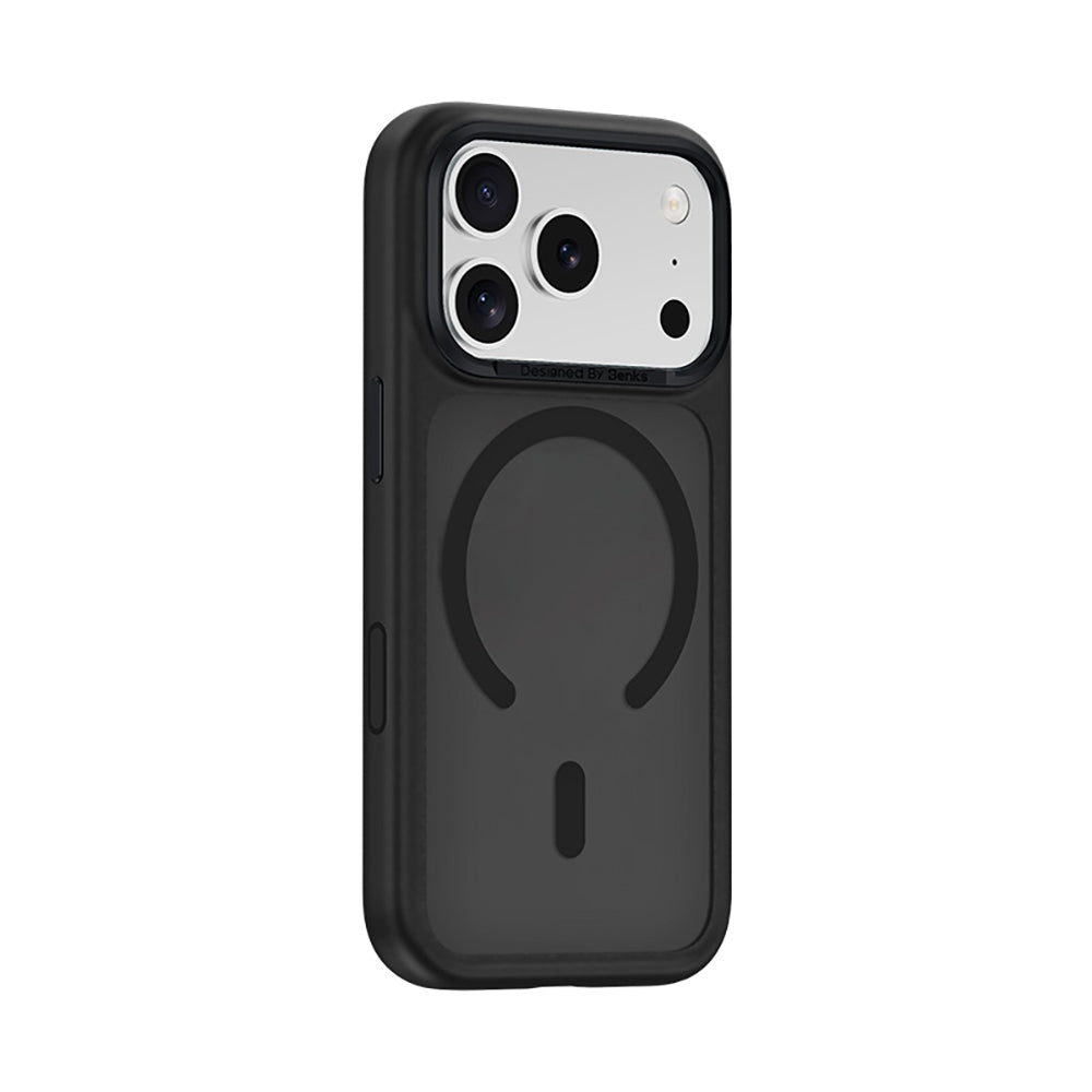 Apple iPhone 17 Pro Max Kılıf M-Safe Şarj Özellikli Benks Mist C-Magnet Yeni Seri Kapak