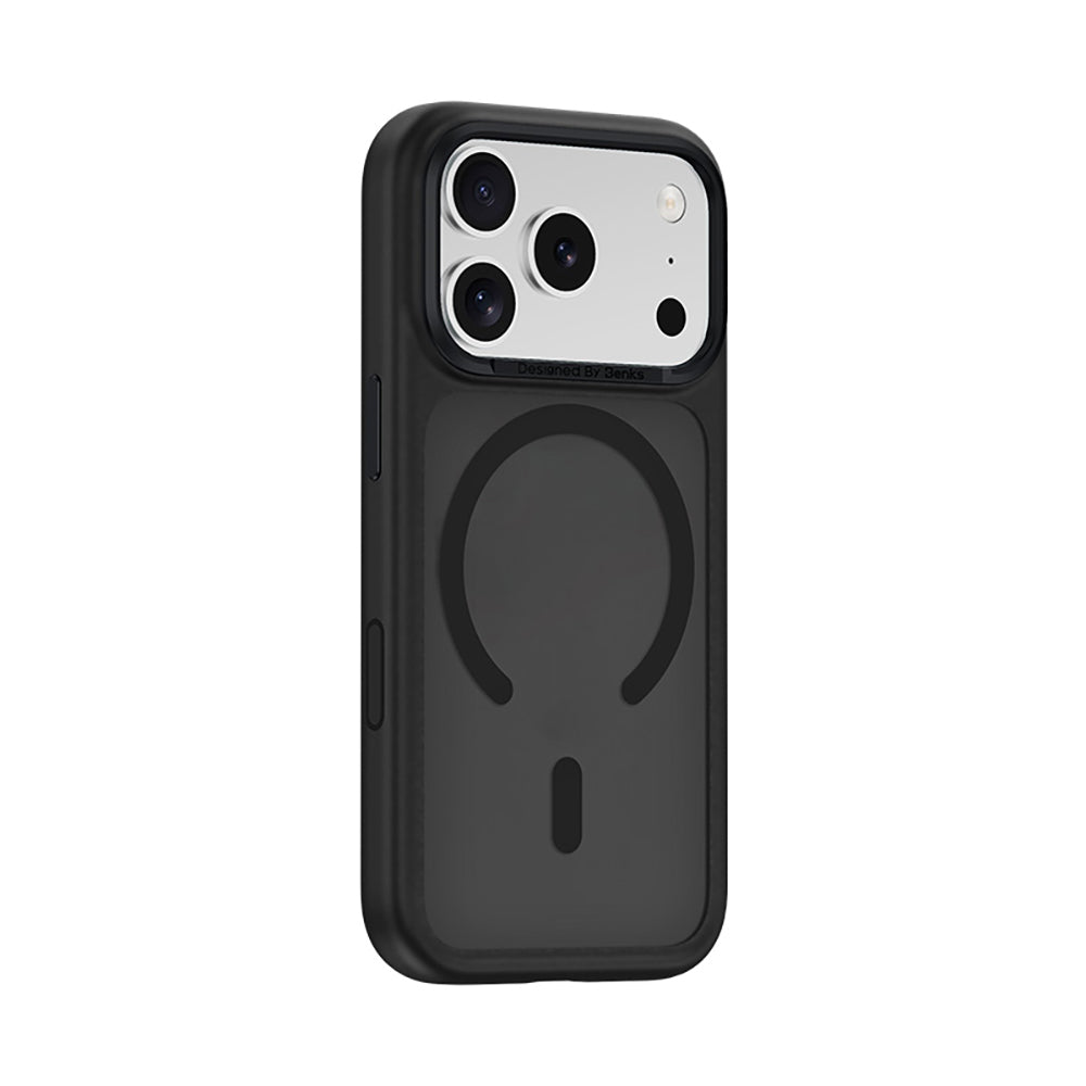 Apple iPhone 17 Pro Max Kılıf M-Safe Şarj Özellikli Benks Mist C-Magnet Yeni Seri Kapak