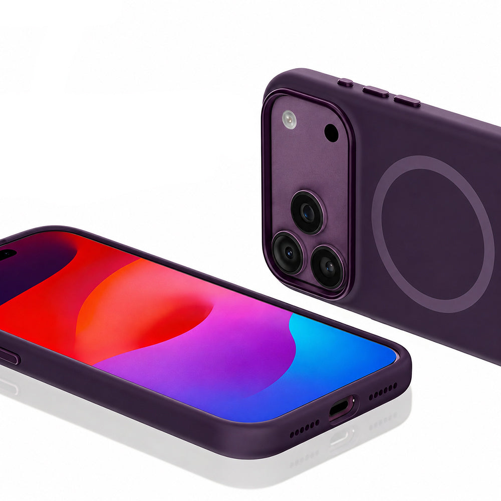 Apple iPhone 17 Pro Max Kılıf M-safe Şarj Özellikli Mutural Pure Serisi Kapak