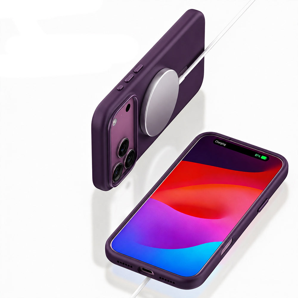 Apple iPhone 17 Pro Max Kılıf M-safe Şarj Özellikli Mutural Pure Serisi Kapak