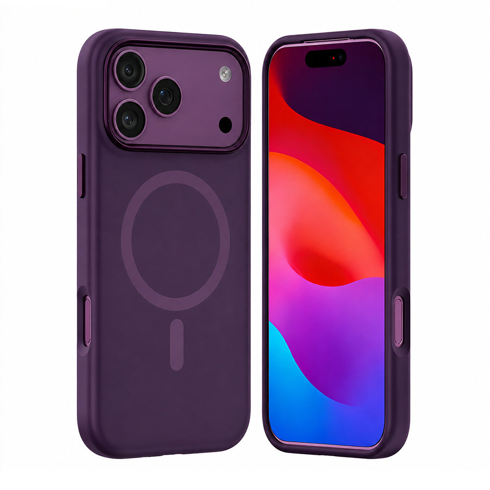 Apple iPhone 17 Pro Max Kılıf M-safe Şarj Özellikli Mutural Pure Serisi Kapak