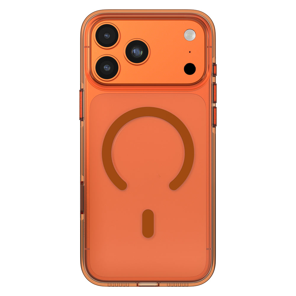 Apple iPhone 17 Pro Max Kılıf M-safe Şarj Özellikli O-Ring Şeffaf Kajsa Trans Shield Serisi Kapak