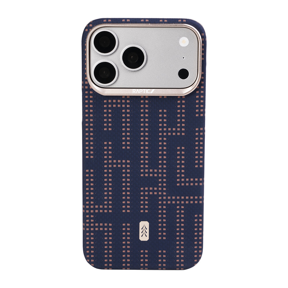 Apple iPhone 17 Pro Max Kılıf M-safe Şarj Özellikli Raptic Aramid Skin Serisi Kapak