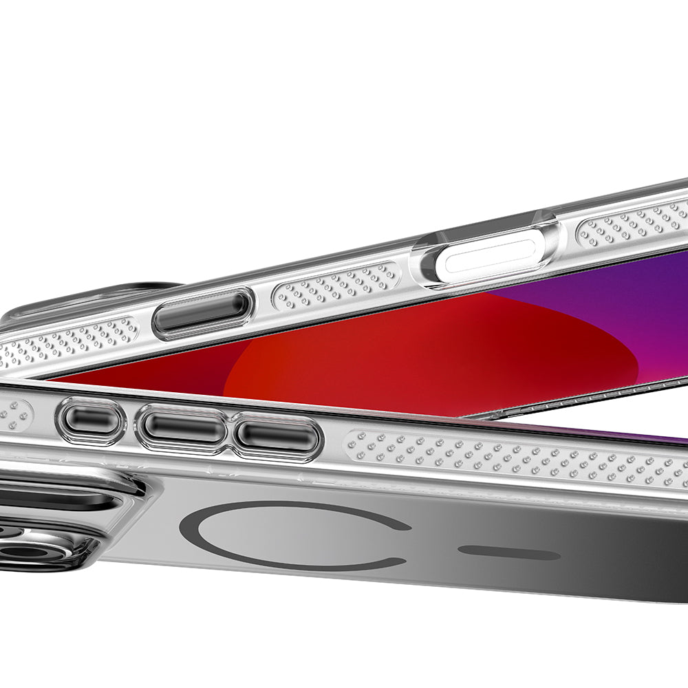 Apple iPhone 17 Pro Max Kılıf M-safe Şarj Özellikli Sararmaya Karşı Dayanıklı Mutural Icesense Serisi Kapak Gold