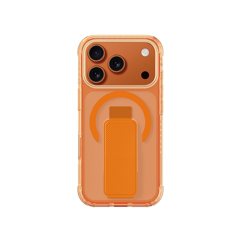 Apple iPhone 17 Pro Max Kılıf M-safe Şarj Özellikli Standlı Amazingthing Titan Pro Plus Kapak
