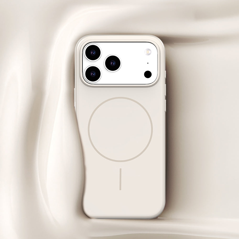 Apple iPhone 17 Pro Max Kılıf M-safe Şarj Özellikli Wlons Liza Kapak Turuncu