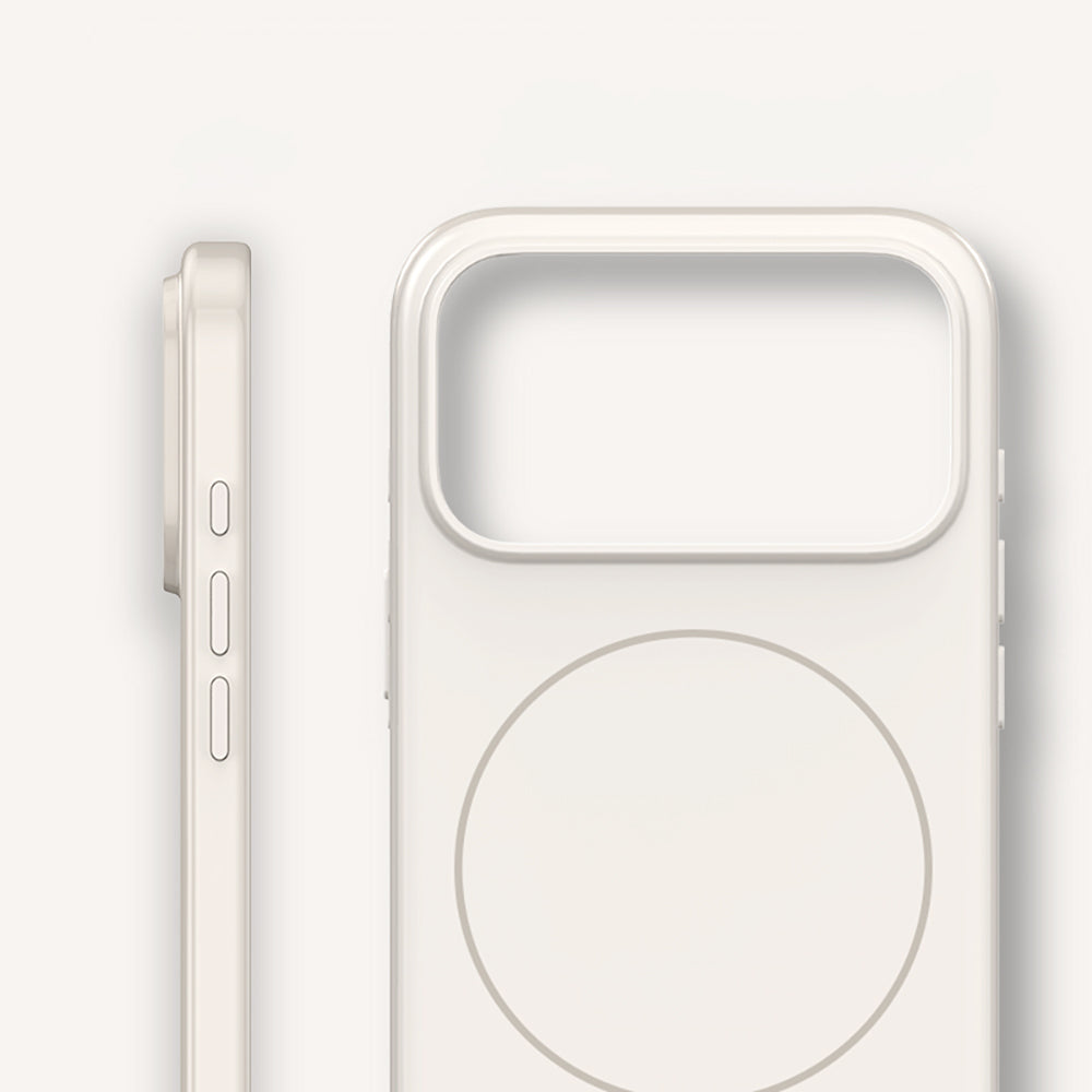 Apple iPhone 17 Pro Max Kılıf M-safe Şarj Özellikli Wlons Liza Kapak Siyah