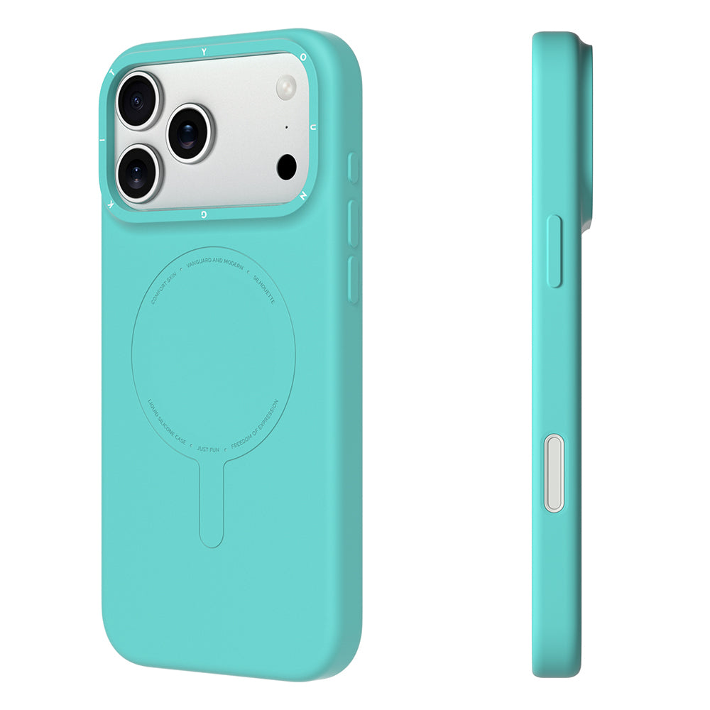 Apple iPhone 17 Pro Max Kılıf M-Safe Şarj Özellikli Youngkit Morandi Serisi Kapak