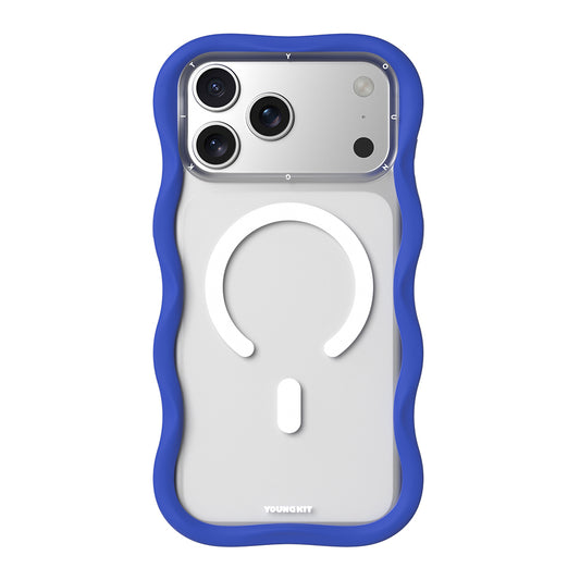 Apple iPhone 17 Pro Max Kılıf M-safe Şarj Özellikli Youngkit Wave Matte Serisi Kapak