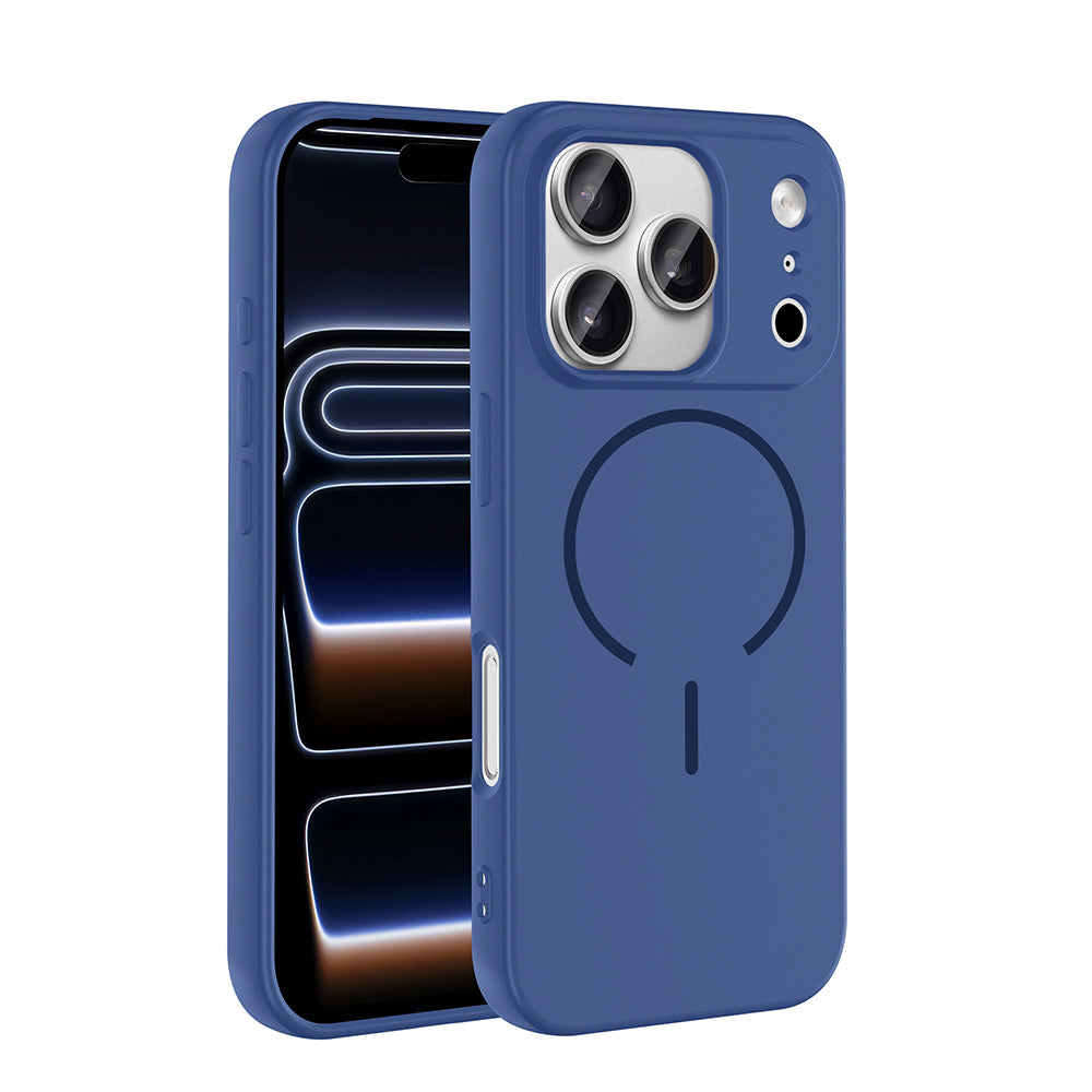 Apple iPhone 17 Pro Max Kılıf M-safe Şarj Özellikli Zore Meta Kapak