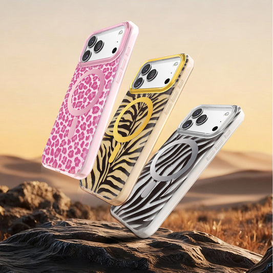 Apple iPhone 17 Pro Max Kılıf M-Safe Şarj Özellikli Zore Paris Veyro TPU Kapak