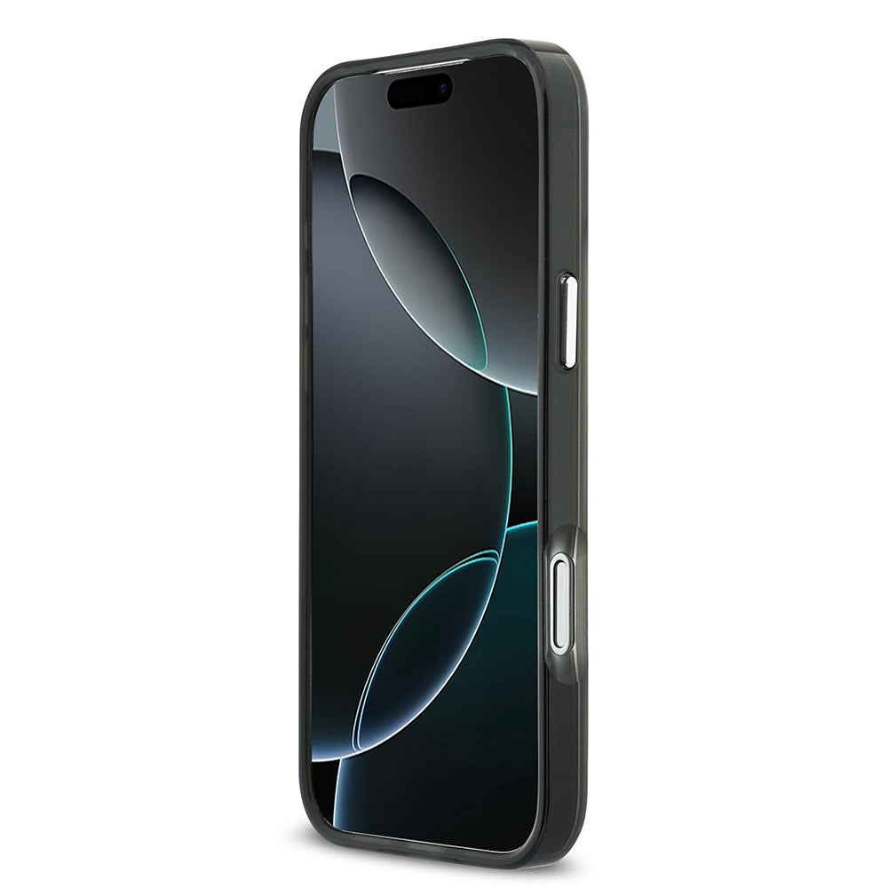 Apple iPhone 17 Pro Max Kılıf Mercedes Benz Orjinal Lisanslı M-safe Şarj Özellikli Çift Katmanlı PC Nostaljik Yıldız Dizayn Kapak Lacivert