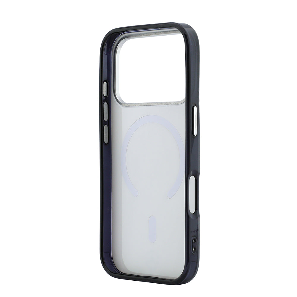 Apple iPhone 17 Pro Max Kılıf Mercedes Benz Orjinal Lisanslı M-safe Şarj Özellikli Saydam Yüzey İkonik 3D Metal Logolu Kapak