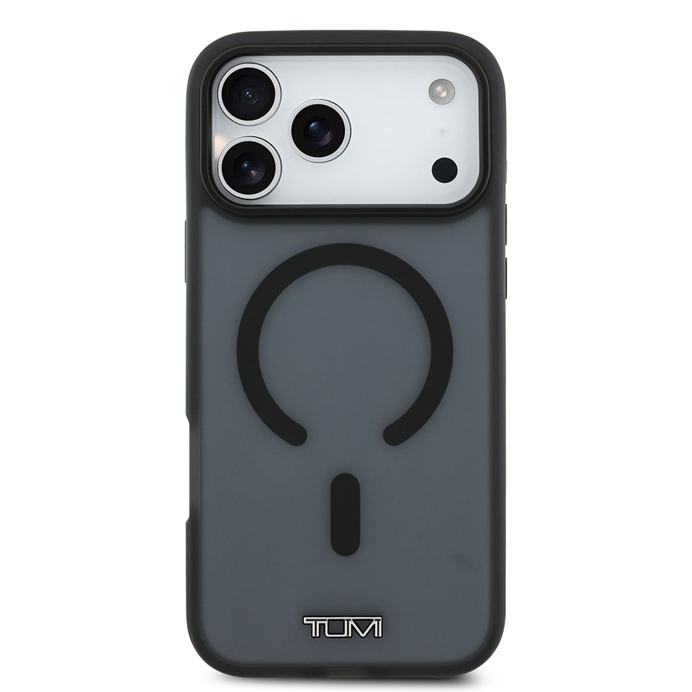 Apple iPhone 17 Pro Max Kılıf TUMI Orjinal Lisanslı M-safe Şarj Özellikli Buzlu Transparan Kapak Haki