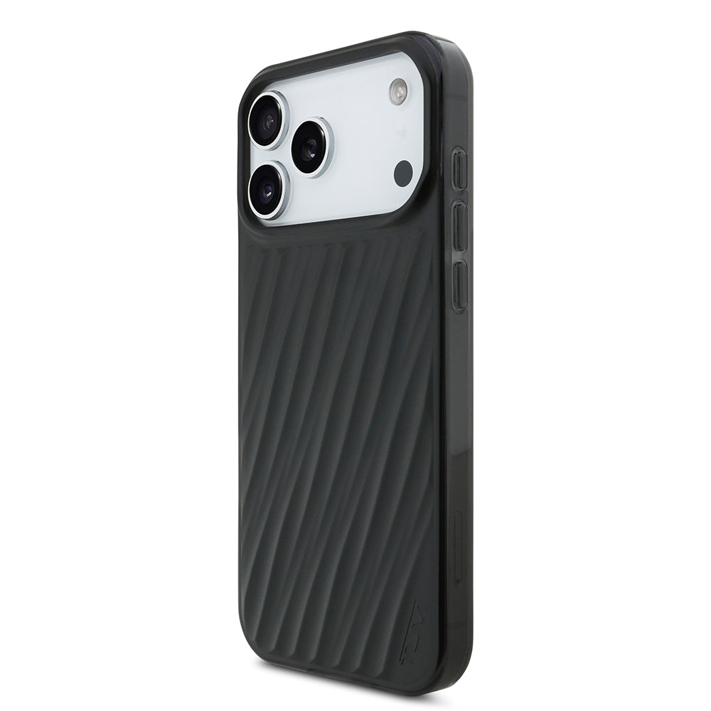 Apple iPhone 17 Pro Max Kılıf TUMI Orjinal Lisanslı M-safe Şarj Özellikli Transparan Kapak Mavi