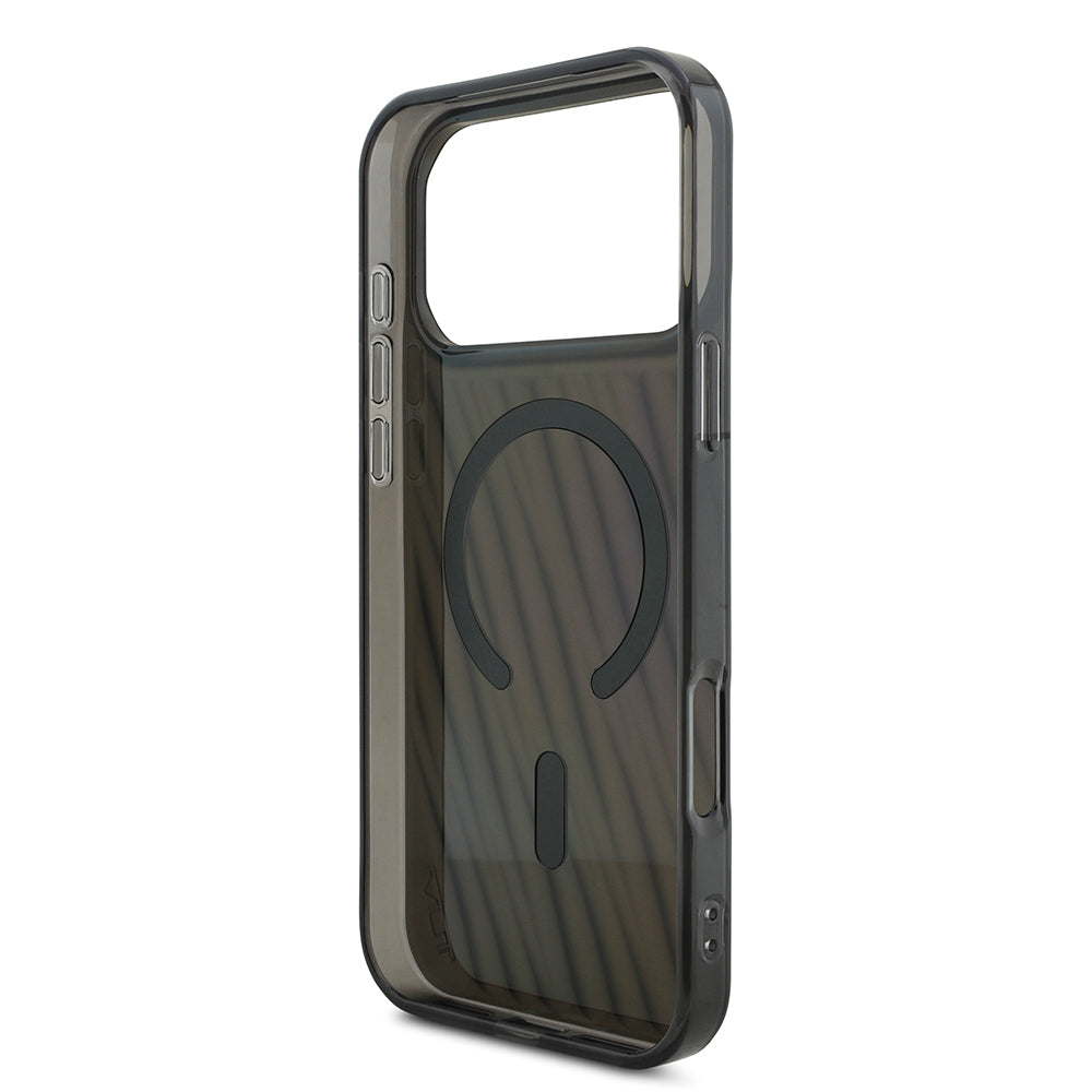 Apple iPhone 17 Pro Max Kılıf TUMI Orjinal Lisanslı M-safe Şarj Özellikli Transparan Kapak Mavi