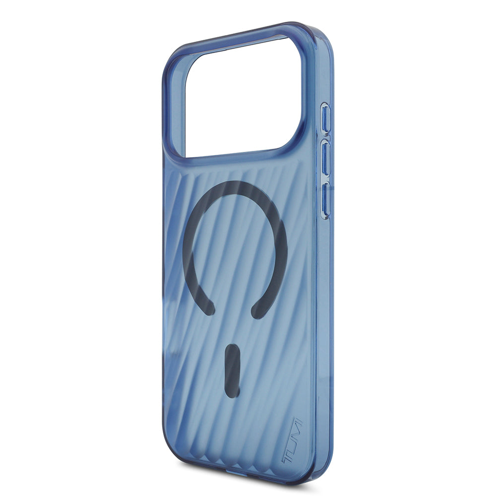 Apple iPhone 17 Pro Max Kılıf TUMI Orjinal Lisanslı M-safe Şarj Özellikli Transparan Kapak Siyah