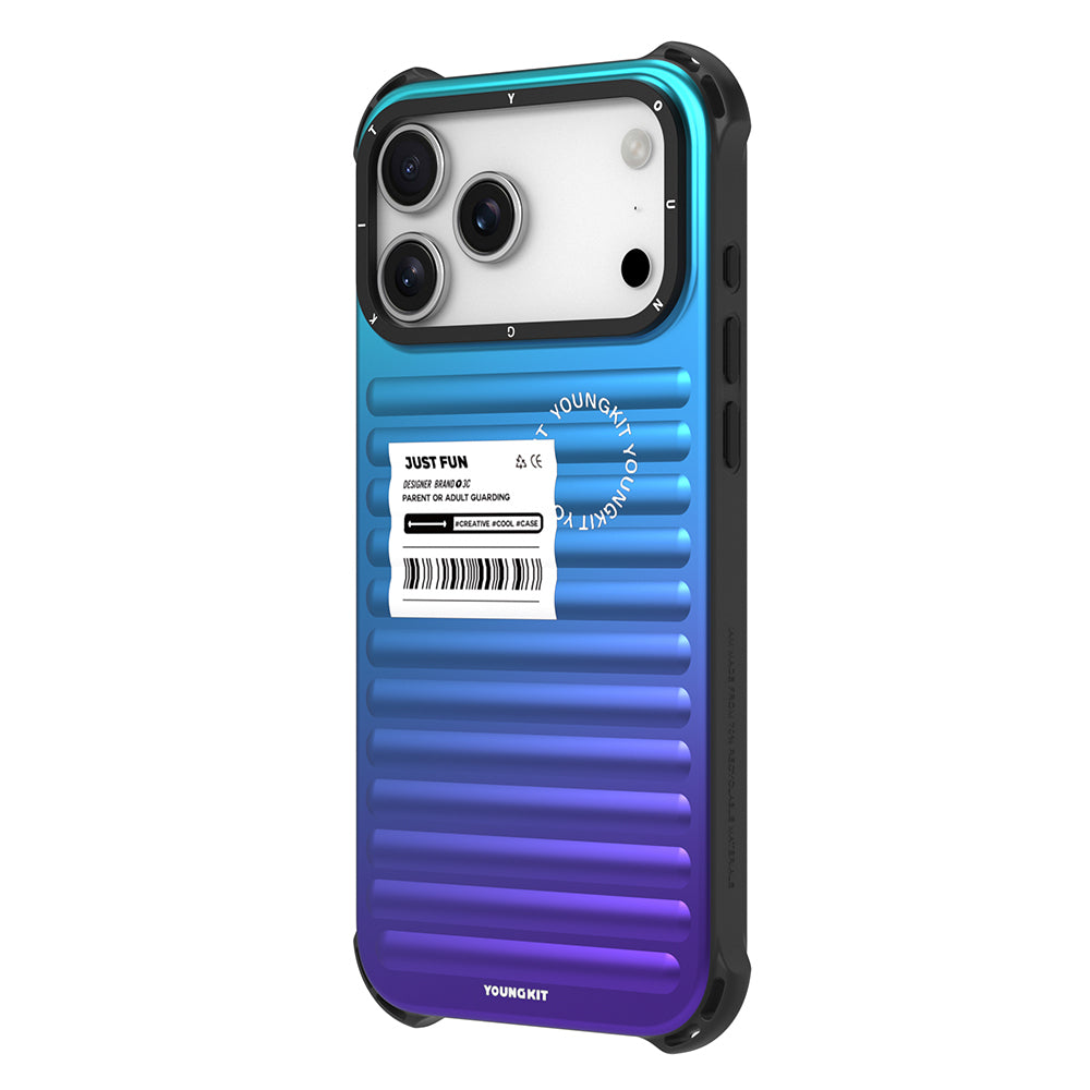 Apple iPhone 17 Pro Max Kılıf YoungKit The Secret Color Serisi Kapak Turuncu