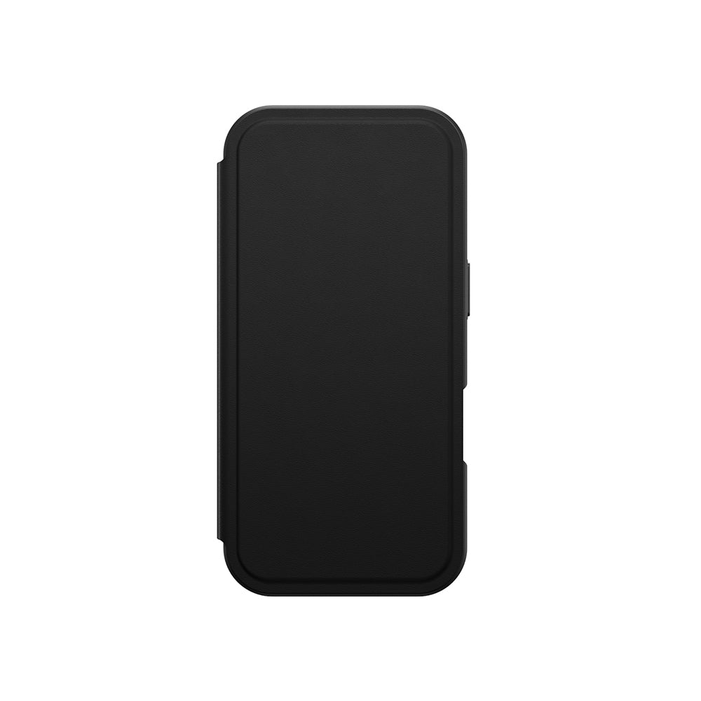 Apple iPhone 17 Pro Max PU Kartlıklı Kapaklı Amazingthing Glamour Foilo Serisi Kılıf Mavi