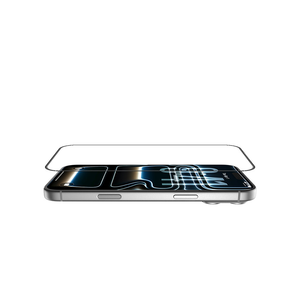 Apple iPhone 17 Pro Max Wiwu GT-030 3D Çizilmeye Dayanıklı Temperli Cam Ekran Koruyucu