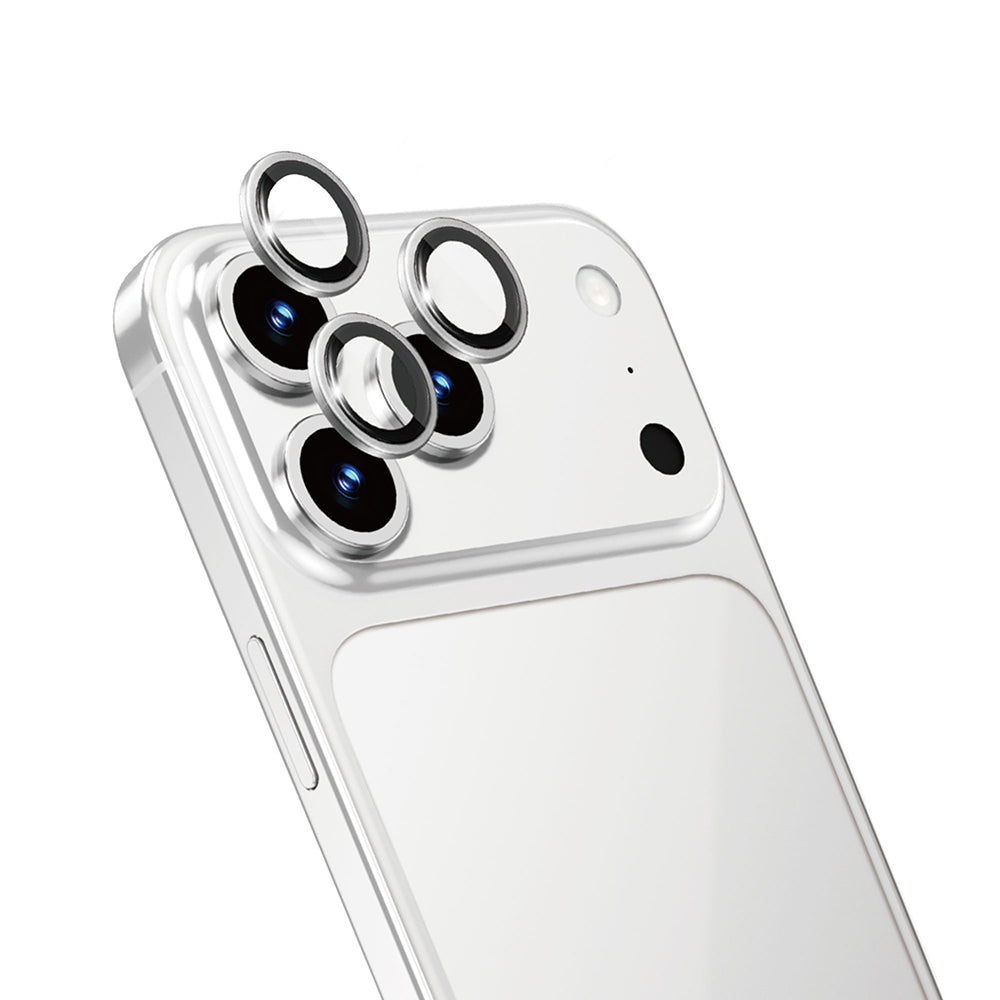 Apple iPhone 17 Pro Wiwu LG-005 Falcon Anti Reflective Çizilmeye Karşı Dayanıklı Kamera Lens Koruyucu Gri