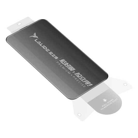 Apple iPhone 17 Pro Wiwu LLD302 3D Curved iPrivacy Parmak İzi Bırakmayan Temperli Cam Ekran Koruyucu
