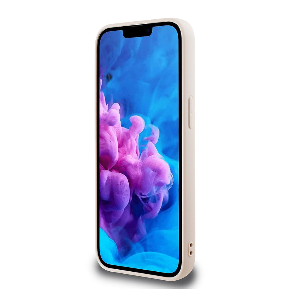Apple iPhone 17E Kılıf Guess Orjinal Lisanslı 4G Desenli Script Metal Logolu Kapak
