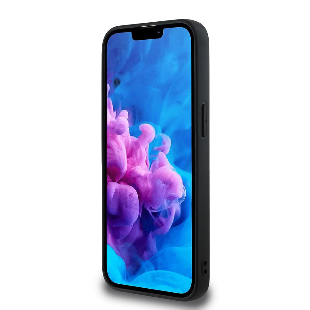 Apple iPhone 17E Kılıf Guess Orjinal Lisanslı M-safe Şarj Özellikli PU Halkalı 4G Desenli Yazı Logolu Kapak