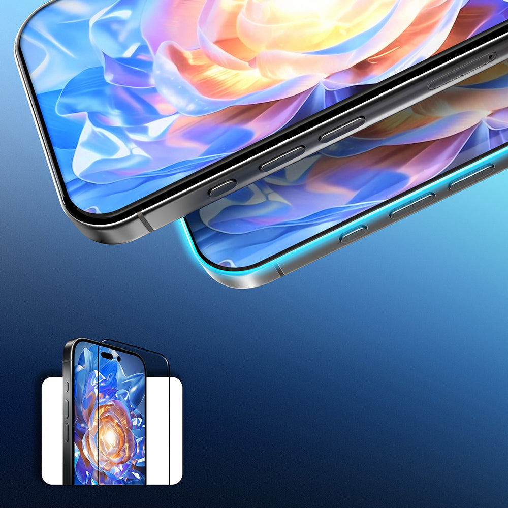 Apple iPhone 17E Mohseven Safir Coating HD Temperli Cam Ekran Koruyucu