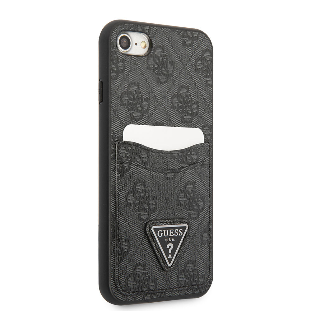 Apple iPhone 7 Kılıf GUESS Çift Kart Bölmeli Kapak