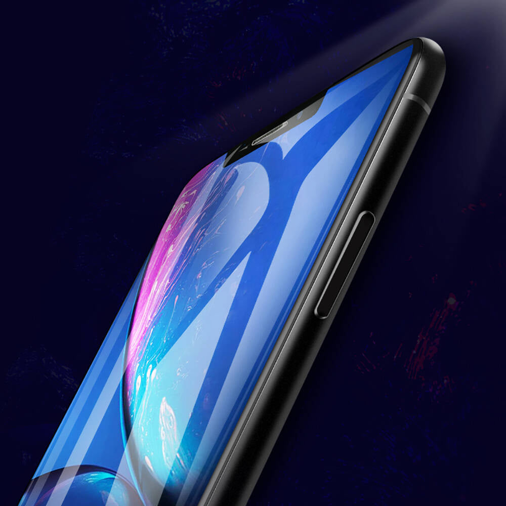 iPhone XR 6.1 Hidrofobik Ve Oleofobik Özellikli Benks Air Shield Ekran Koruyucu 10"lu Paket Şeffaf