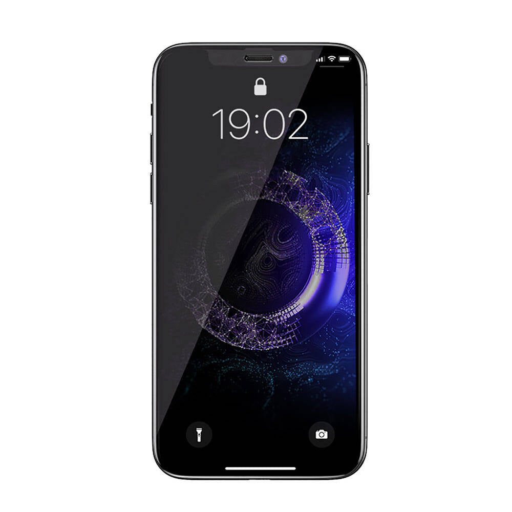 iPhone XR 6.1 Hidrofobik Ve Oleofobik Özellikli Benks Privacy Air Shield Ekran Koruyucu 10'lu Paket Şeffaf