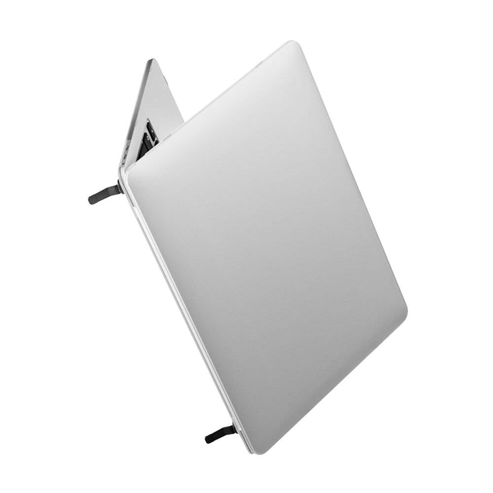Macbook 13.3" Pro 2020 Wiwu Macbook iShield Standlı Shield Kılıf Beyaz