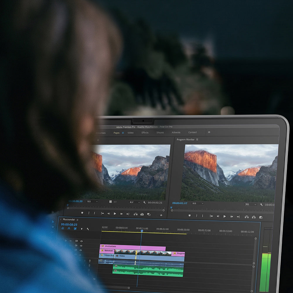 Apple Macbook Neo 13' A3404 Amazingthing Radix MagPrivacy Serisi Magnetik Hayalet Ekran Koruyucu