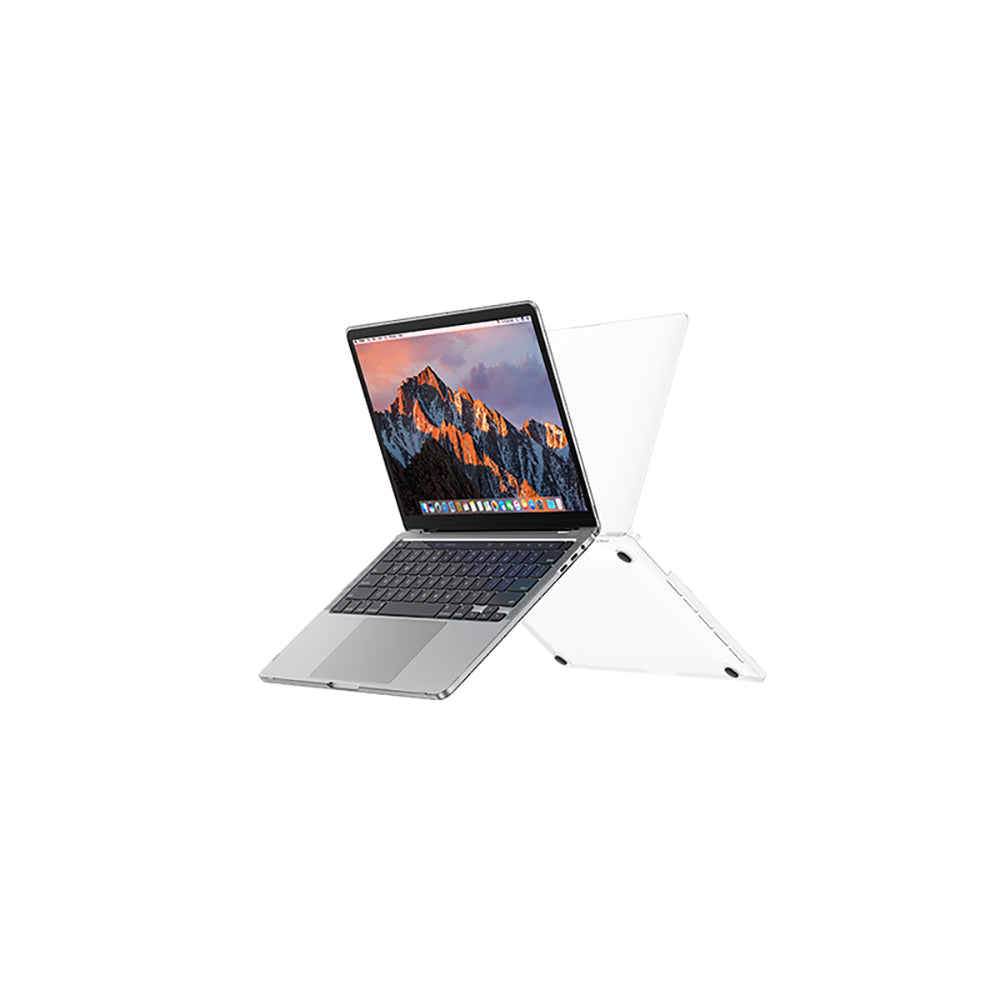 Apple Macbook Neo 13' A3404 Wiwu DNK-502 Ultra İnce Sararmayan Şeffaf MacBook Crystal Shield Kapak