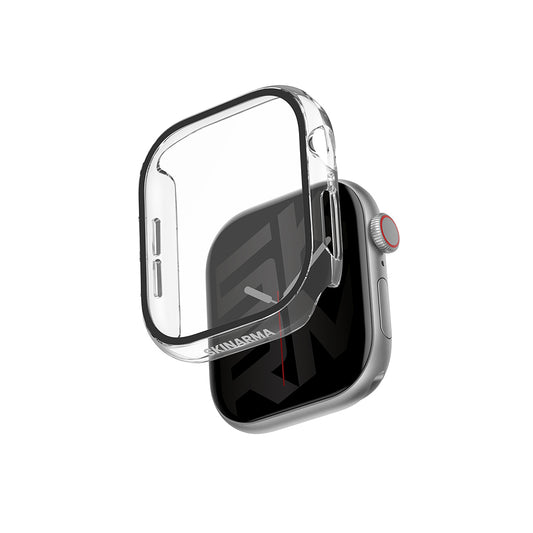 Watch 10 46mm Skinarma Gado Sert Silikon Kasa ve Ekran Koruyucu Şeffaf