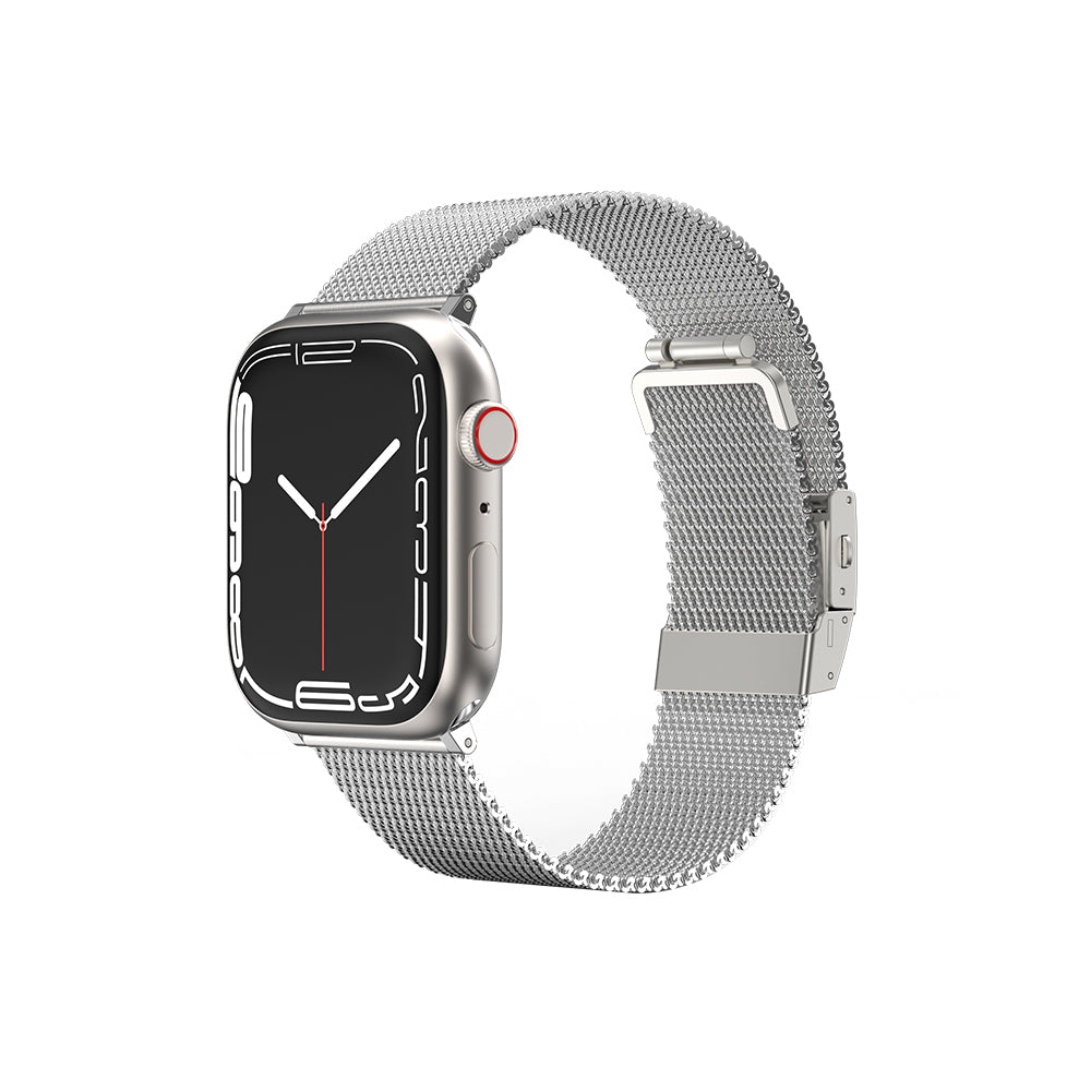 Apple Watch 38mm Amazingthing Titan Metal Hasır Kordon