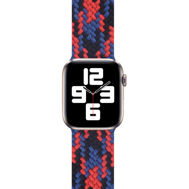 Watch 38mm Wiwu Braided Solo Loop Contrast Color Small Kordon NO4
