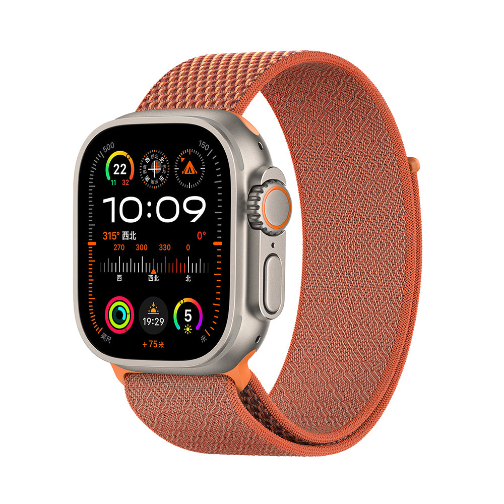 Apple Watch 42mm Kordon Wiwu WB501 CloudFlex Serisi Hasır Örgü Strap Kayış