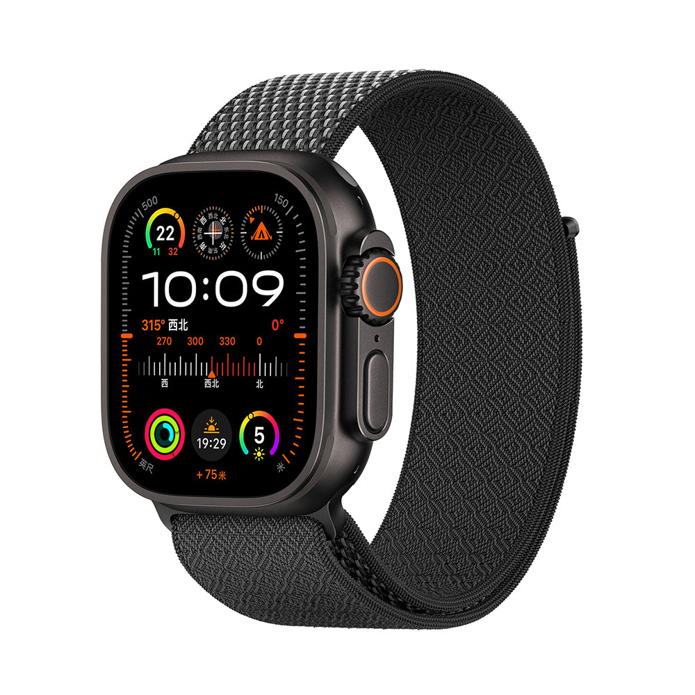Apple Watch 42mm Kordon Wiwu WB501 CloudFlex Serisi Hasır Örgü Strap Kayış