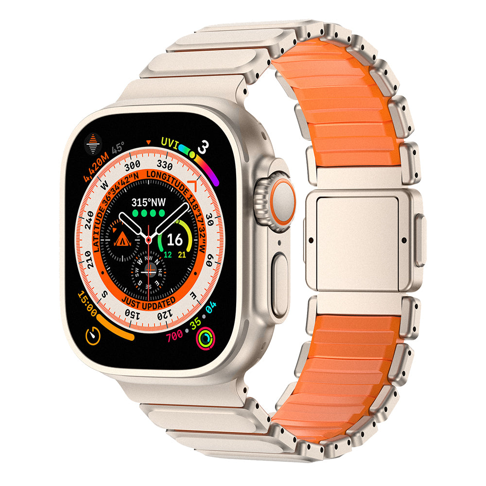 Apple Watch 42mm Mohseven iWatch Titancore No.2 Çelik Kordon
