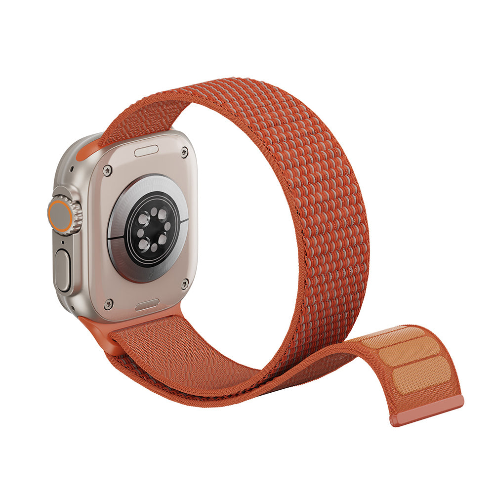 Apple Watch 44mm Kordon Wiwu WB501 CloudFlex Serisi Hasır Örgü Strap Kayış